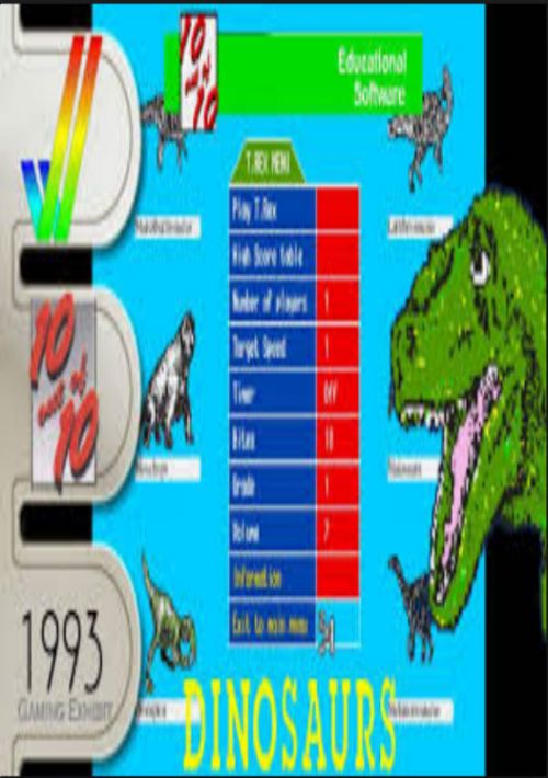  10 Out Of 10 - Dinosaurs_Disk1 game thumb