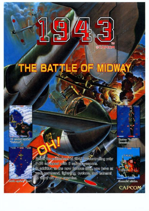 1943 - The Battle of Midway (US, Rev C) game thumb