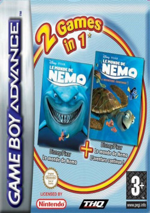 2 In 1 - Monstres & Cie & Le Monde De Nemo (F) game thumb