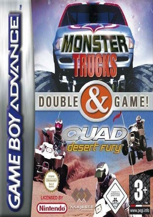 2 In 1 - Quad Desert Fury & Monster Trucks (E) game thumb