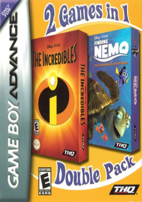 2 In 1 - Finding Nemo & The Incredibles (E) game thumb