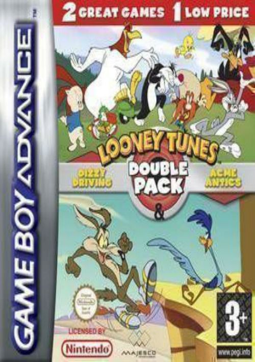 2 In 1 - Looney Tunes Double Pack - Acme Antics & Dizzy Driving (EU) game thumb