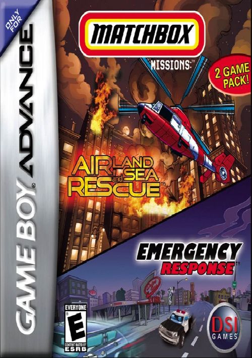 2 In 1 - Matchbox Missions - Emergency Response Air, Land & Sea Rescue game thumb