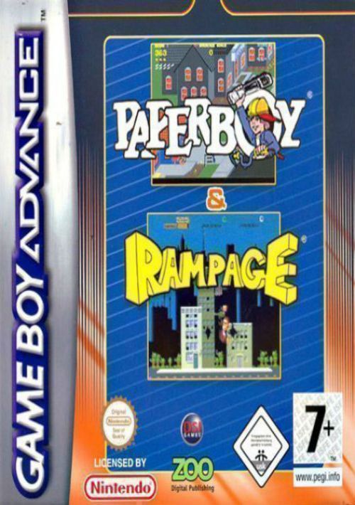 2 In 1 - Paperboy Rampage game thumb