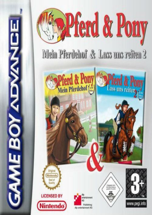 2 In 1 - Pferd And Pony (Mein Pferdehof) & Lass Uns Reiten 2 (sUppLeX) game thumb