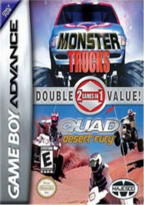 2 IN 1 - QUAD DESERT FURY & MONSTER TRUCKS game thumb