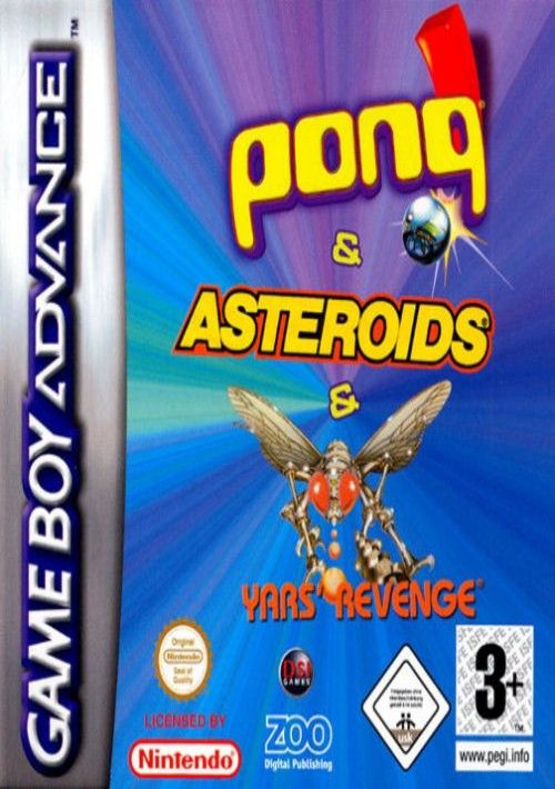 3 in 1 - Asteroids, Yar's Revenge and Pong (E)(sUppLeX) game thumb