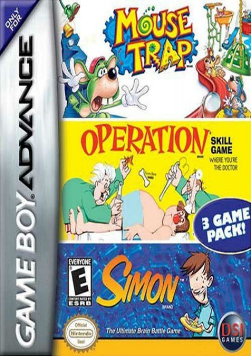 3 In 1 - Mousetra Simon Operation game thumb