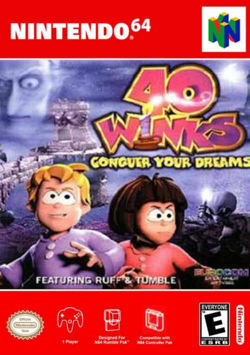 40 Winks (Europe) game thumb