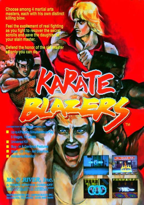 Karate Blazers (World, set 1) game thumb