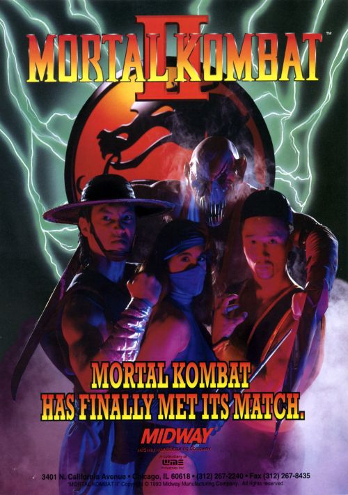 Mortal Kombat II (rev L1.1) game thumb