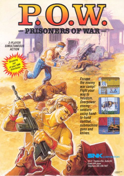 P.O.W. - Prisoners of War (US version 1) game thumb