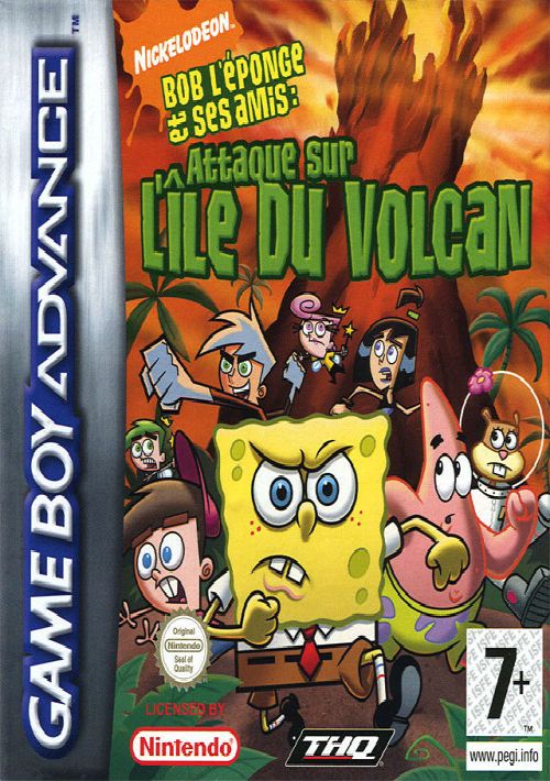 SPONGEBOB SQUAREPANTS AND FRIENDS - BATTLE FOR VOLCANO ISLAND (LIGHTFORCE) (EU) game thumb