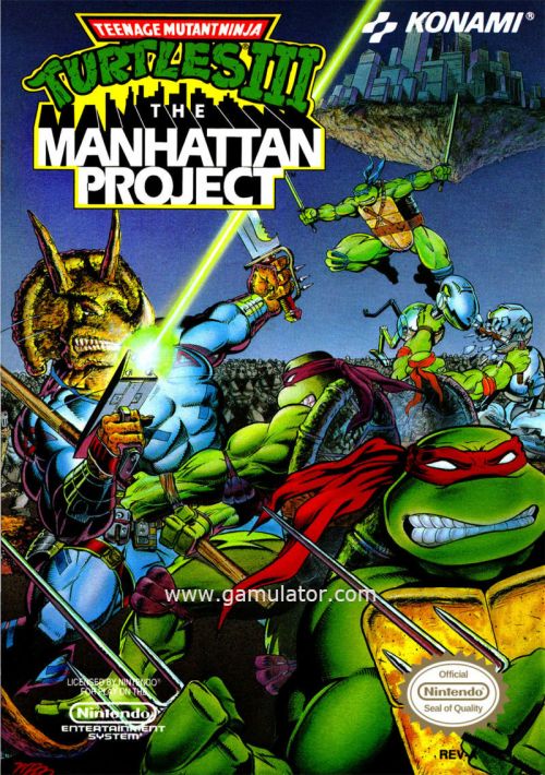 TMNT III - The Manhattan Project game thumb