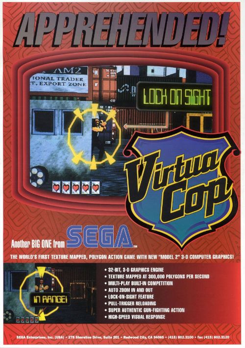 Virtua Cop (Revision B) game thumb