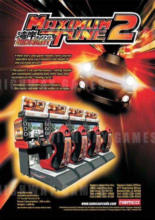 Wangan Midnight Maximum Tune 2 (Export) (Rev A) (GDX-0016A) game thumb