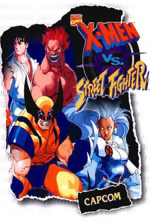 X-Men Vs. Street Fighter (USA 960910) game thumb