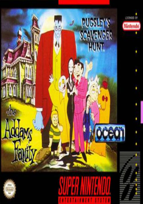 Addams Family, The - Pugsley's Scavenger Hunt game thumb