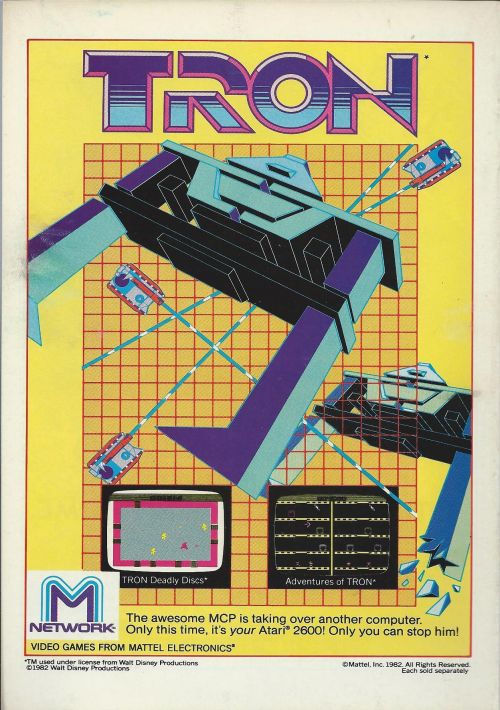  Adventures Of Tron (1983) (Mattel) game thumb