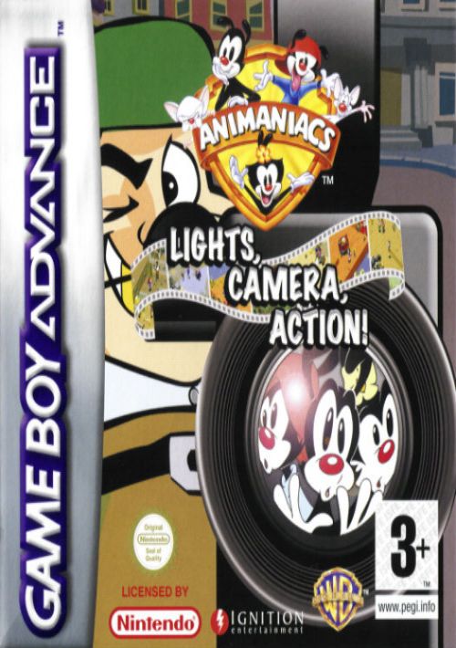 Animaniacs - Light Camera Action GBA game thumb