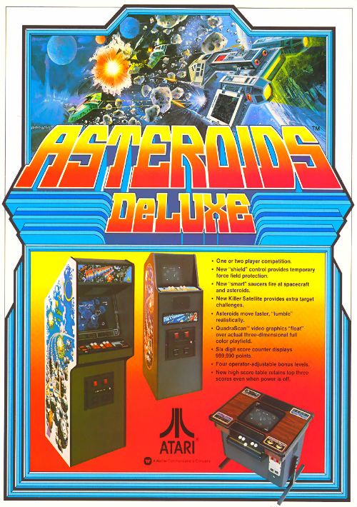 Asteroids Deluxe (rev 3) game thumb