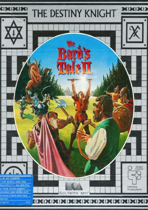 Bard's Tale II, The - The Destiny Knight_Disk1 game thumb