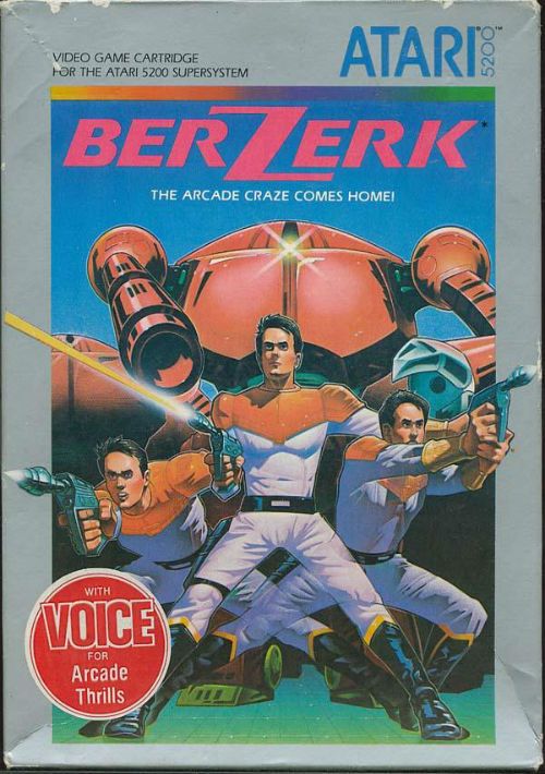 Berzerk (1983) (Atari) game thumb