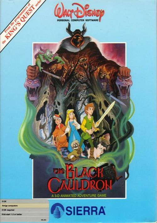 Black Cauldron, The game thumb