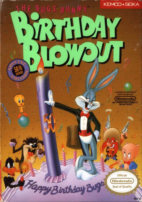 Bugs Bunny Birthday Blowout, The game thumb