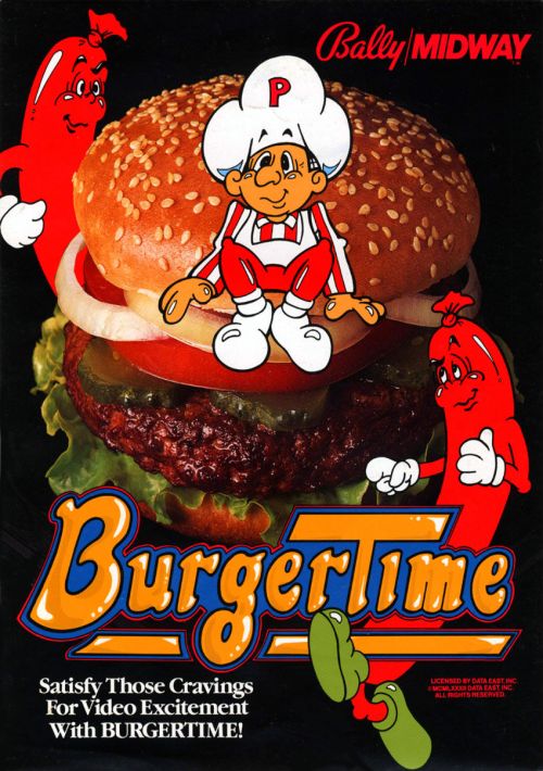 Burger Time (Data East set 2) game thumb