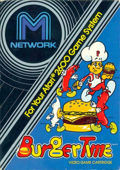 Burgertime (1982) (Mattel) game thumb