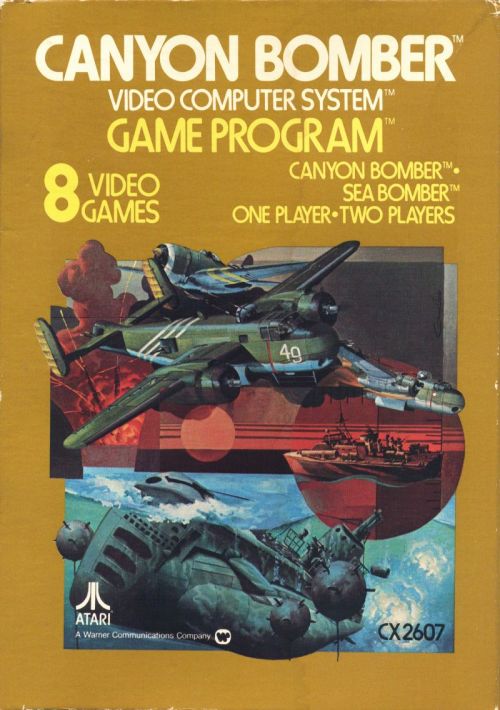 Canyon Bomber (1978) (Atari) game thumb