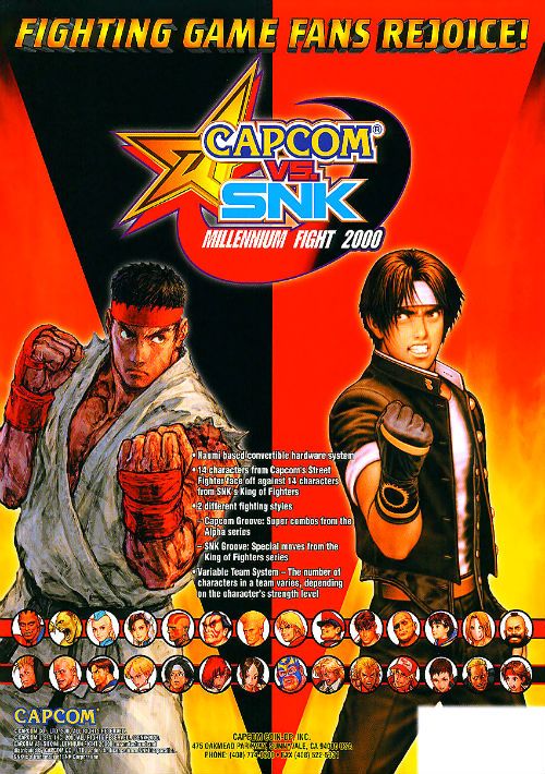 Capcom Vs. SNK Millennium Fight 2000 (Rev A) game thumb