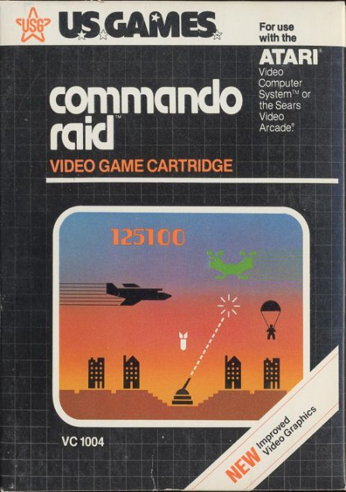 Commando Raid (1982) (US Games) game thumb