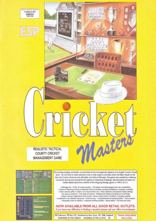 Cricket Masters game thumb