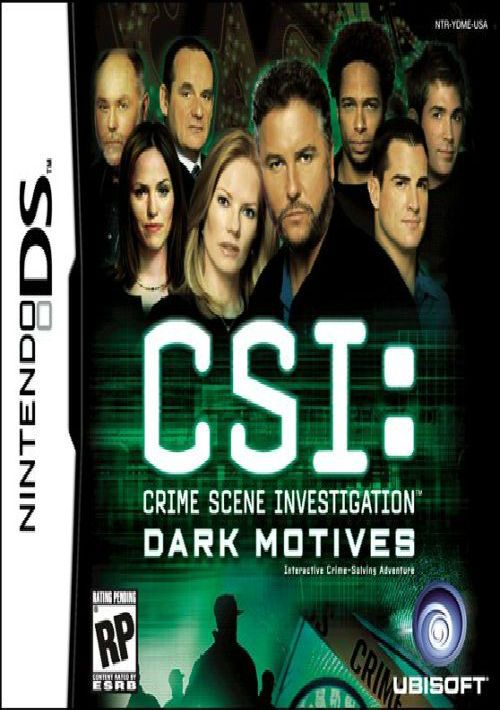 CSI - Dark Motives (E)(EXiMiUS) game thumb