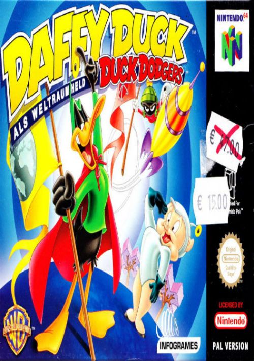 Daffy Duck Starring as Duck Dodgers (E) game thumb