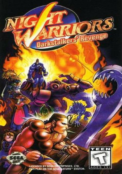 DARKSTALKERS - THE NIGHT WARRIORS (EUROPE) game thumb