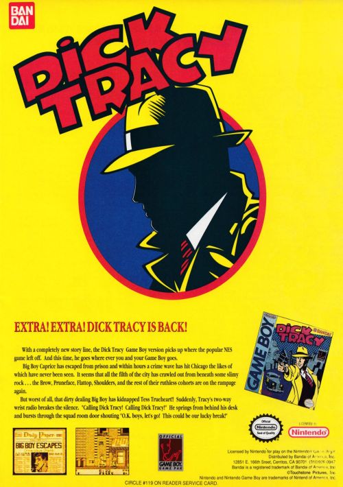 Dick Tracy game thumb