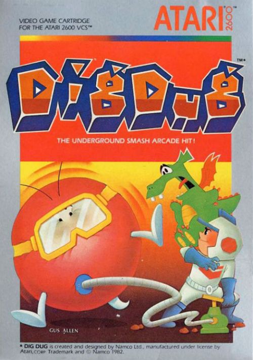 Dig Dug (1983) (Atari) game thumb