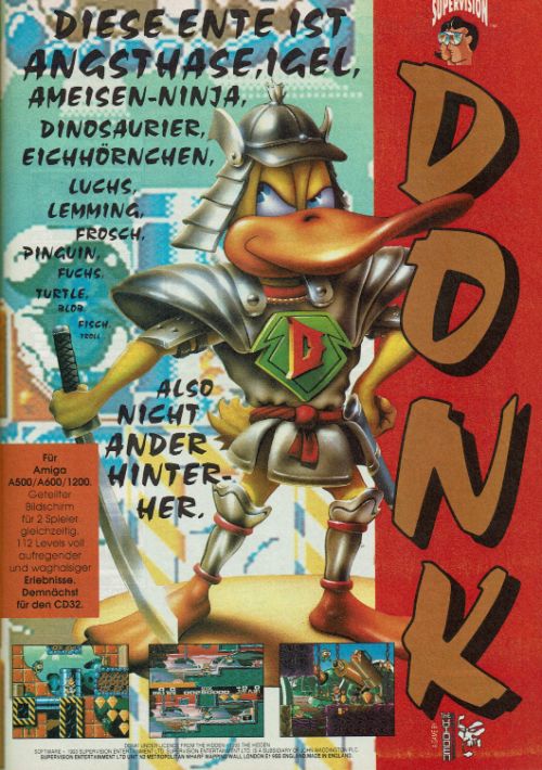 Donk! - The Samurai Duck! (OCS & AGA)_Disk3 game thumb