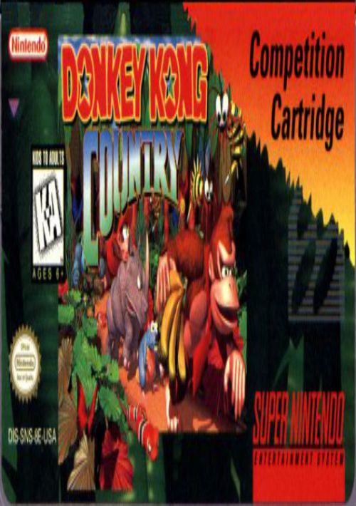  Donkey Kong Country - Competition Cartridge game thumb