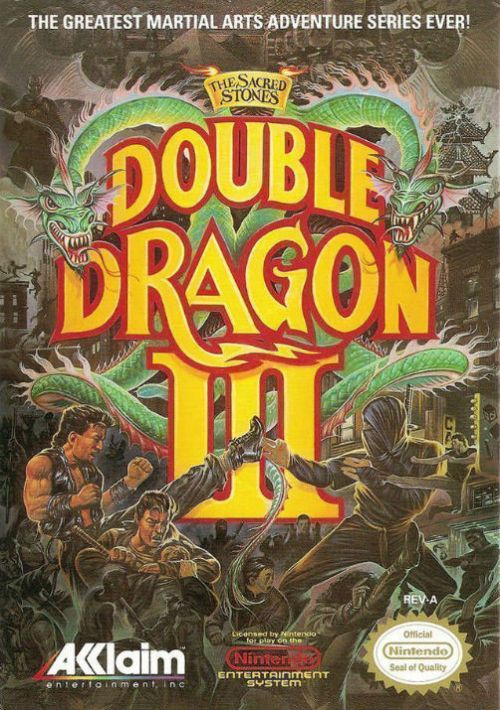 Double Dragon 3 - The Sacred Stones [T-Span1.0] game thumb