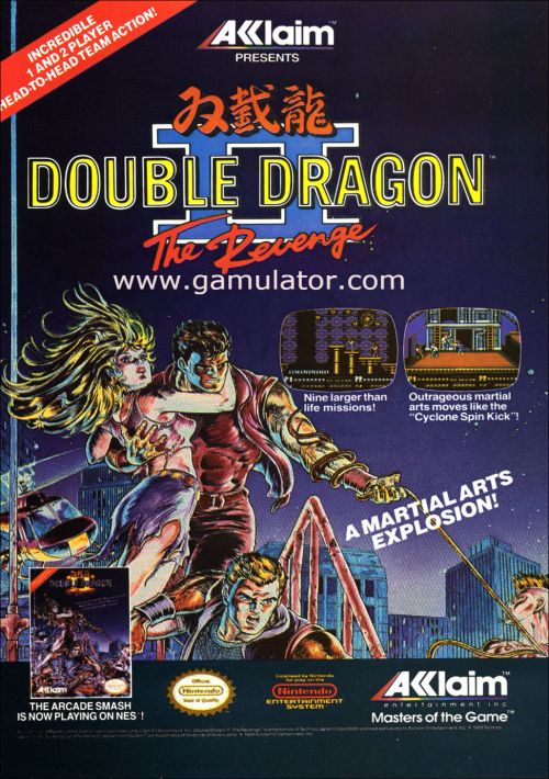 Double Dragon II - The Revenge game thumb