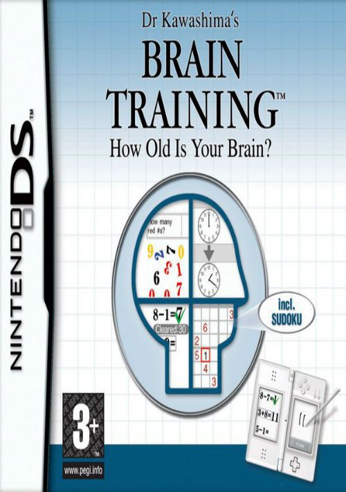 Dr Kawashima's Brain Training - How Old Is Your Brain (Supremacy) (Europe) game thumb