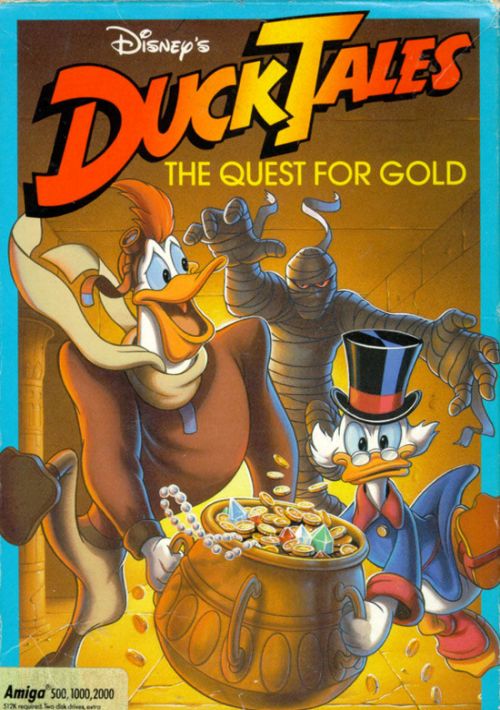 Duck Tales - The Quest For Gold_Disk1 game thumb