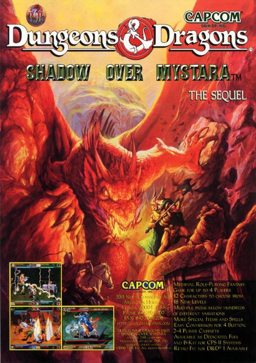 Dungeons & Dragons - Shaadow Over Mystara (Asia) (Clone) game thumb