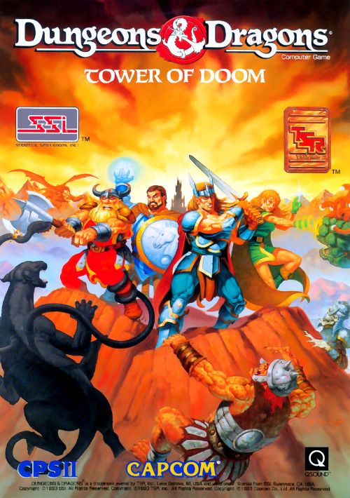 DUNGEONS & DRAGONS - TOWER OF DOOM (EUROPE) game thumb