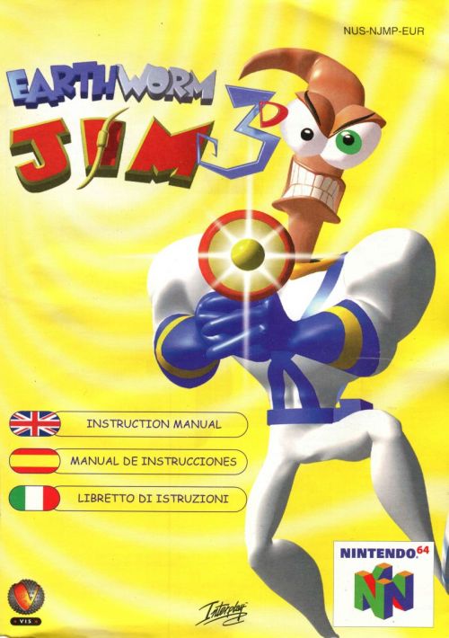 Earthworm Jim 3D (Europe) game thumb