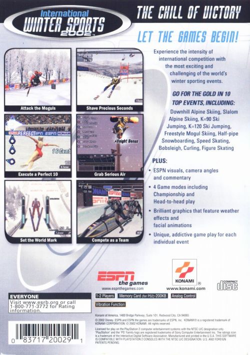 ESPN International Winter Sports 2002 game thumb